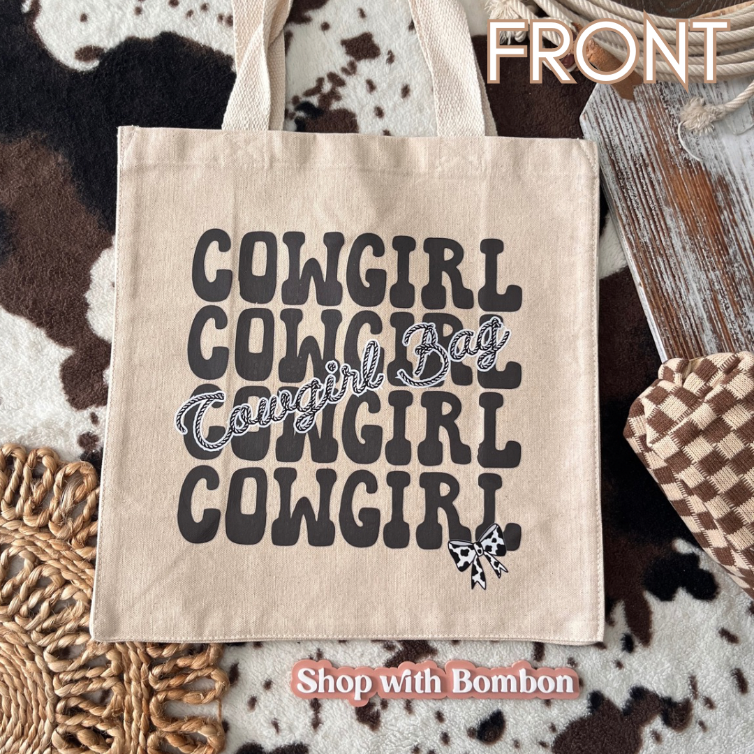 Cowgirl Bag Large tote bag