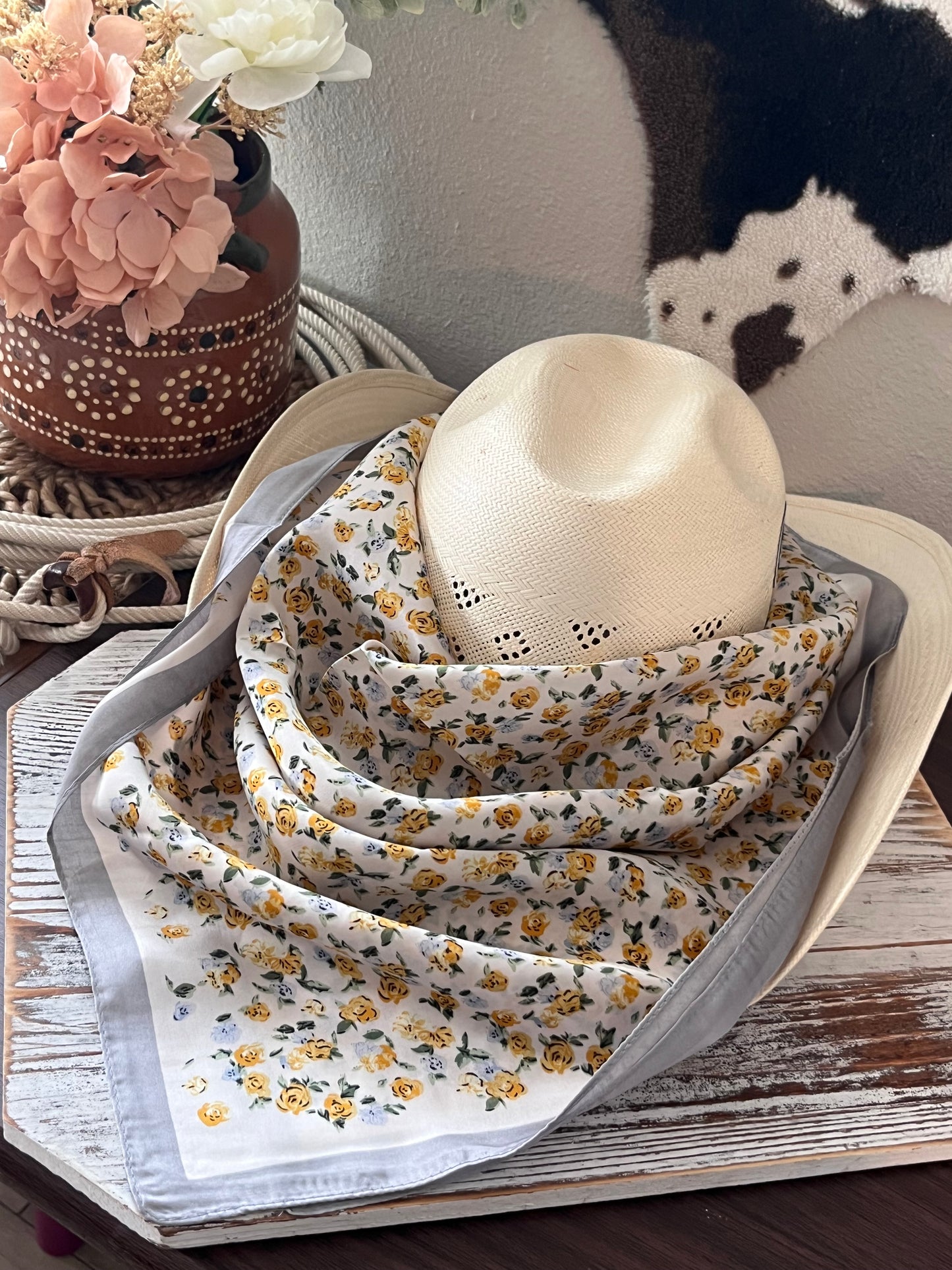 Yellow Rose Wild Rag