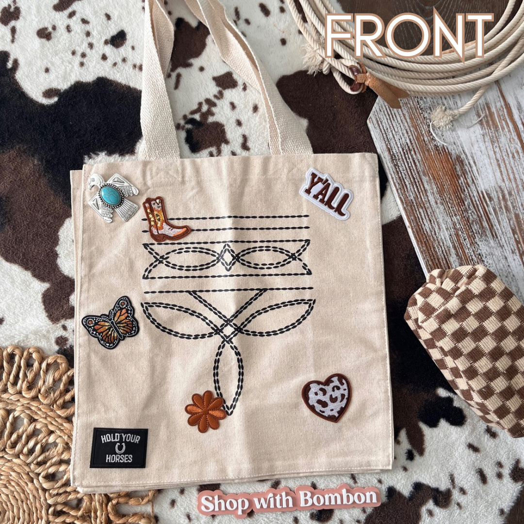 Cowgirl Large tote bag