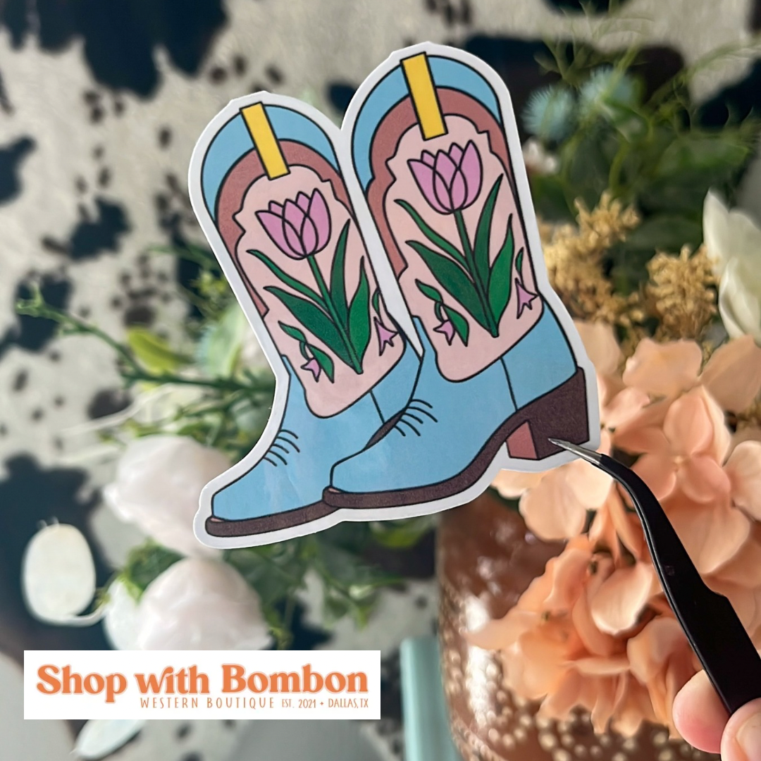 Boot Print Sticker