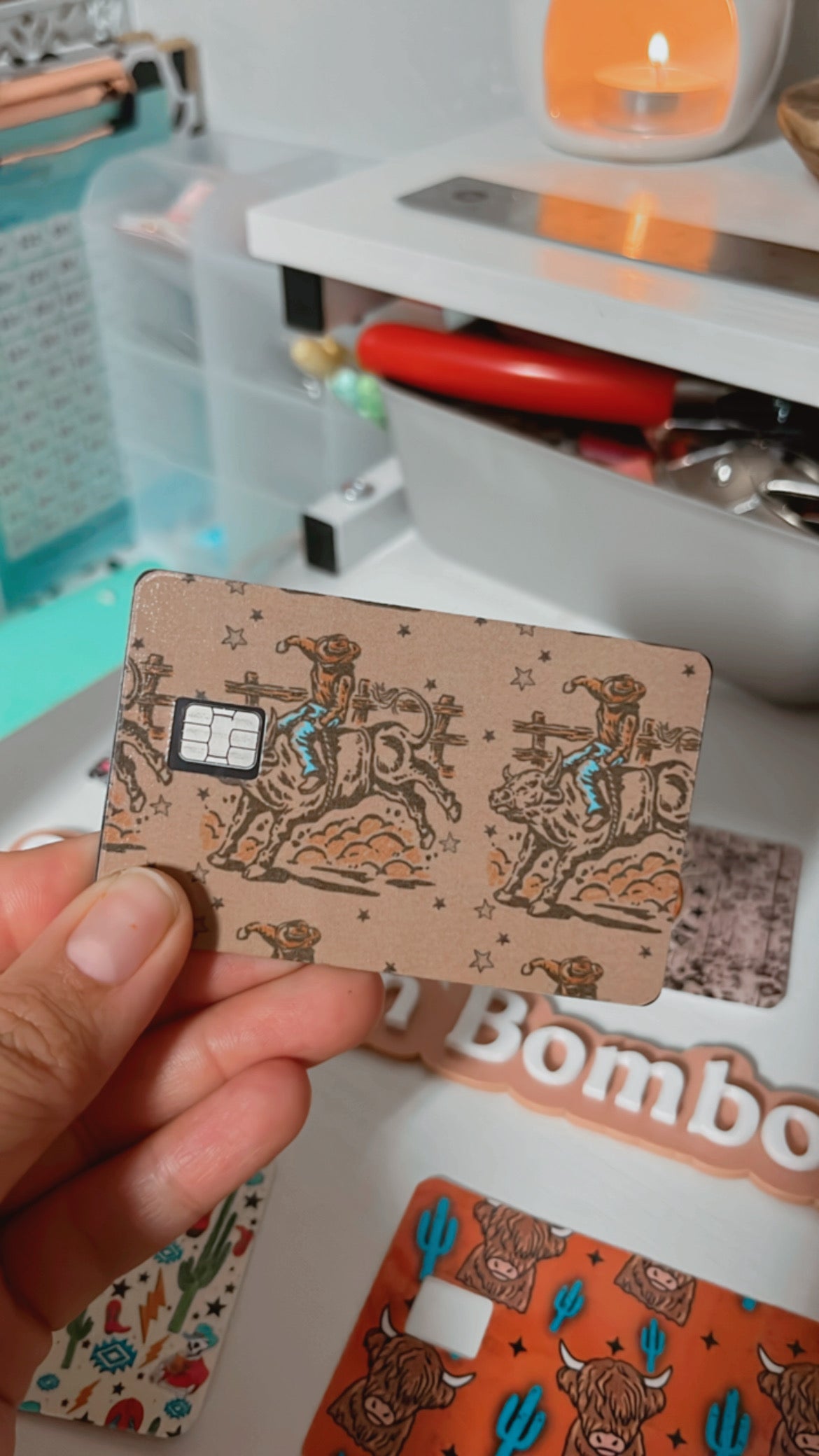 Western Card Cover