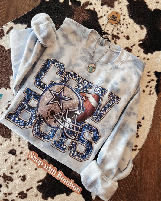 Vaquero team Tye dye Crewneck