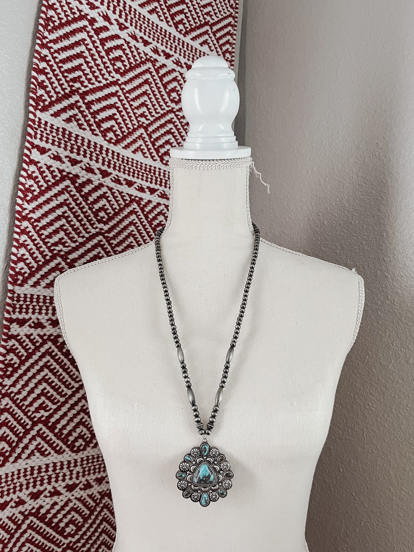 Boho Western pearl Necklace