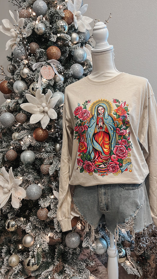 Virgin Mary long Sleeve