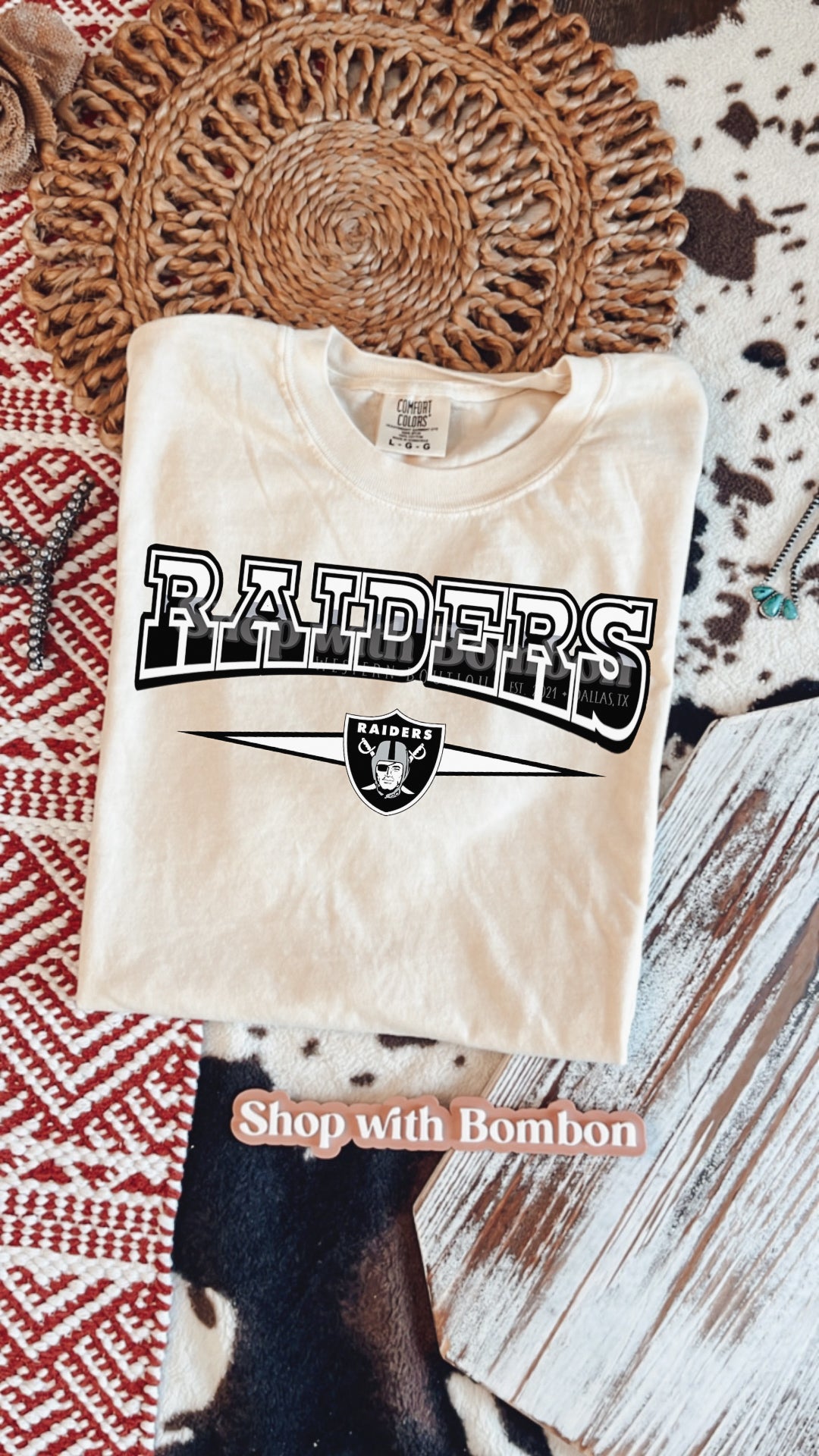 Raider comfort color T-shirt