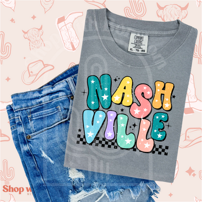 Nashville  T-shirt Adult