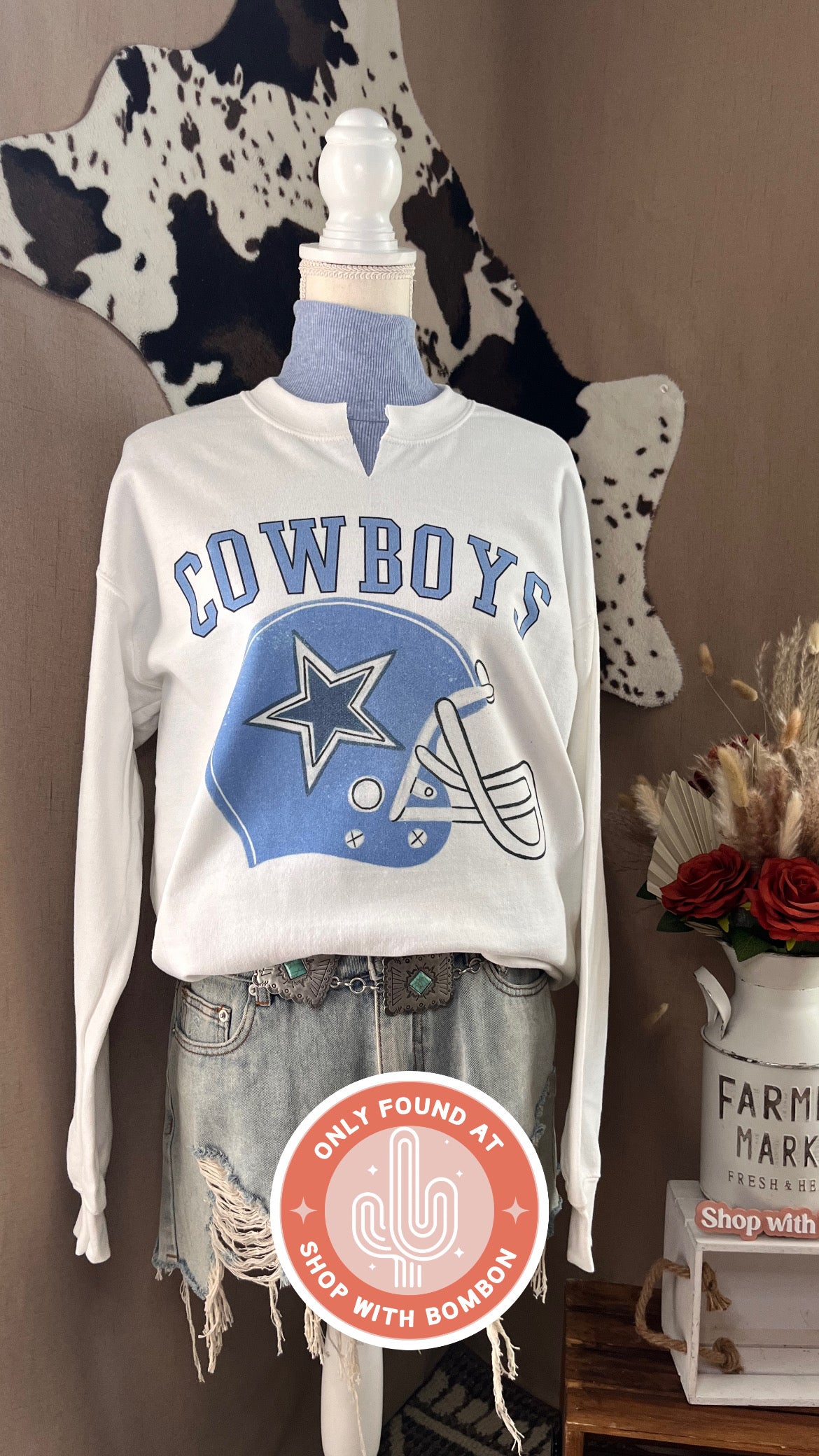 Vintage Cowboys Crewneck