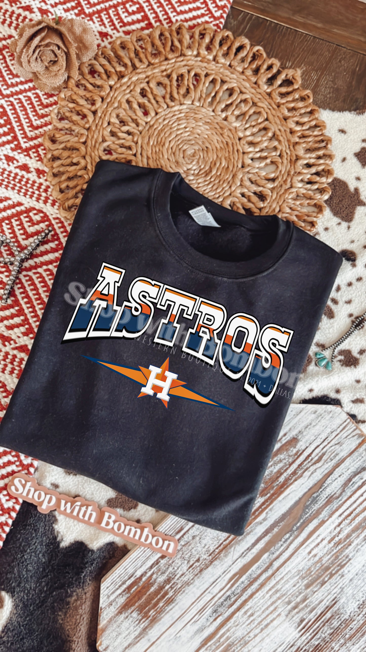 Astros comfort color T-shirt