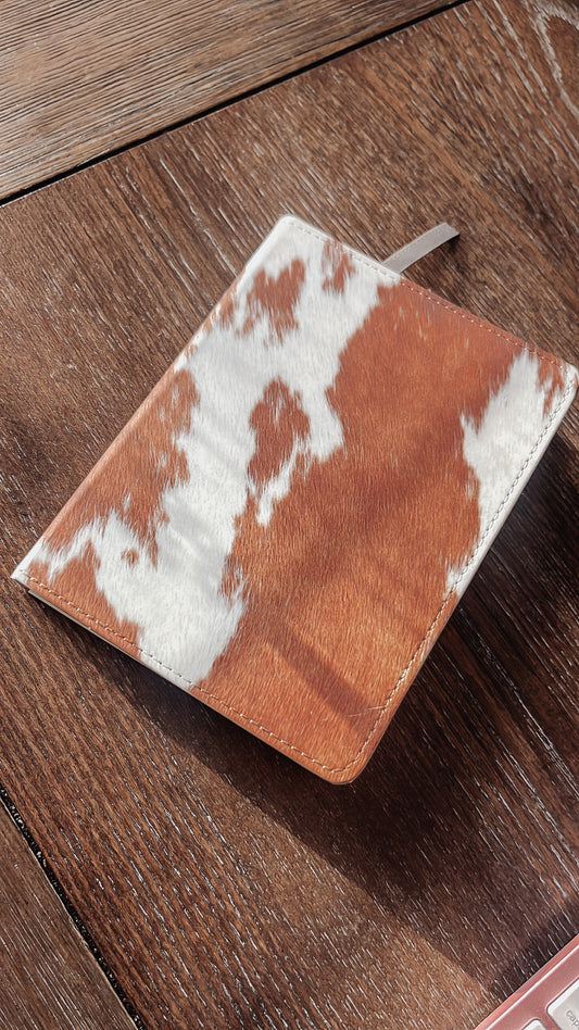 Inspired Cowhide Notebook