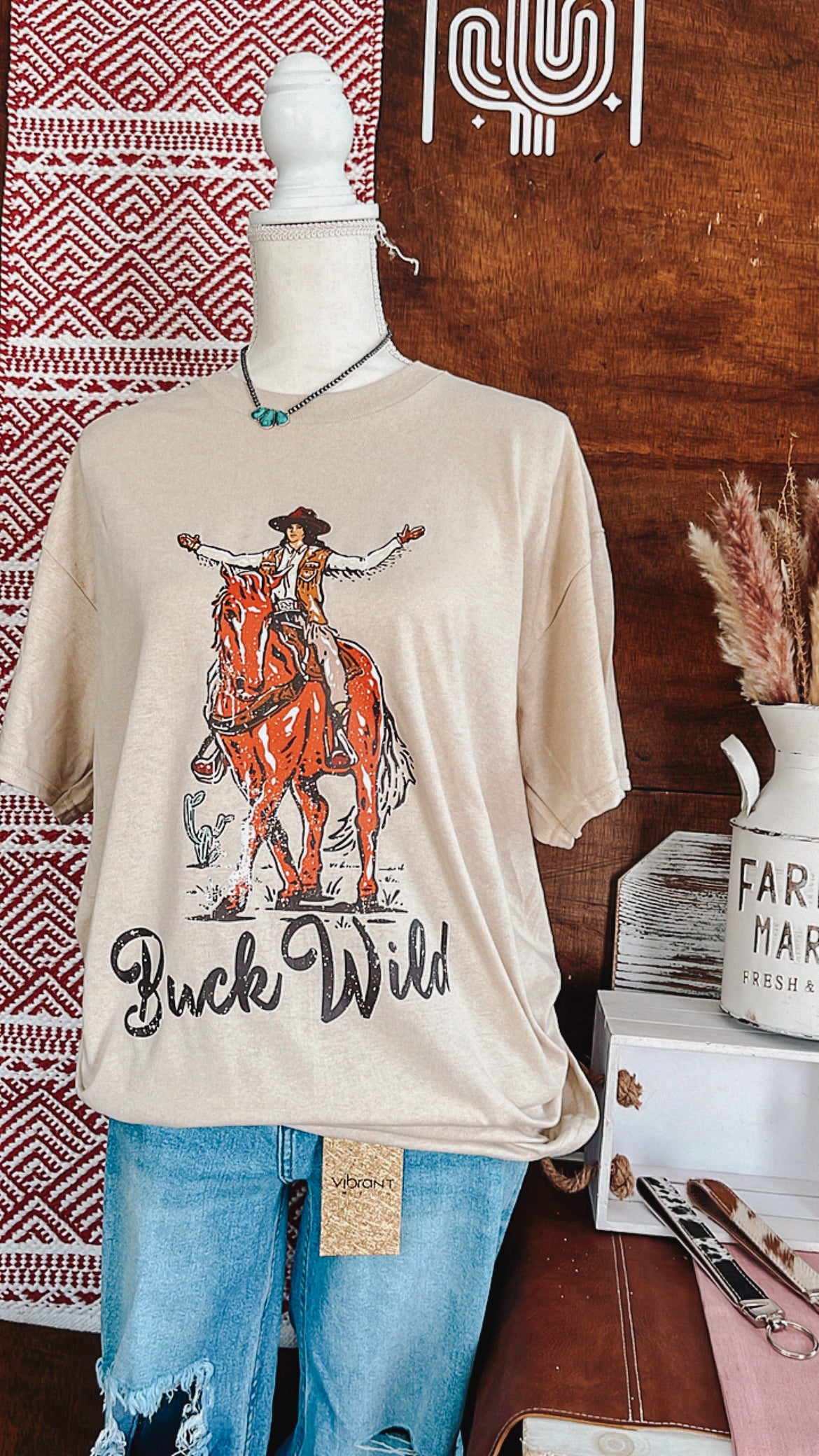 Buck wild T-shirt