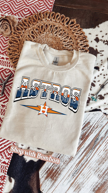 Astros comfort color T-shirt