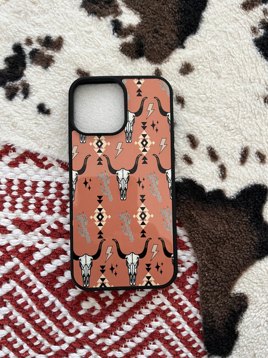 Burnt desert Phone Case