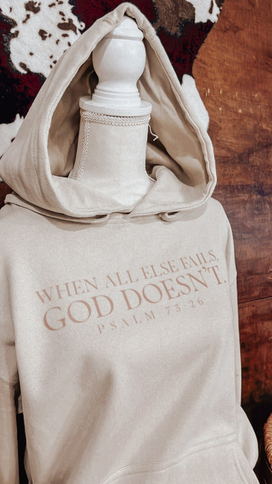 When all else fails hoodie