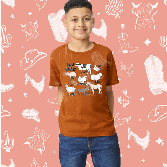 Farm Animal kid T-shirt