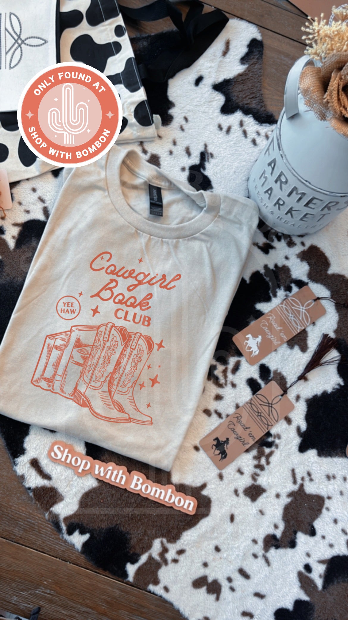 Cowgirl Book Club Tshirt