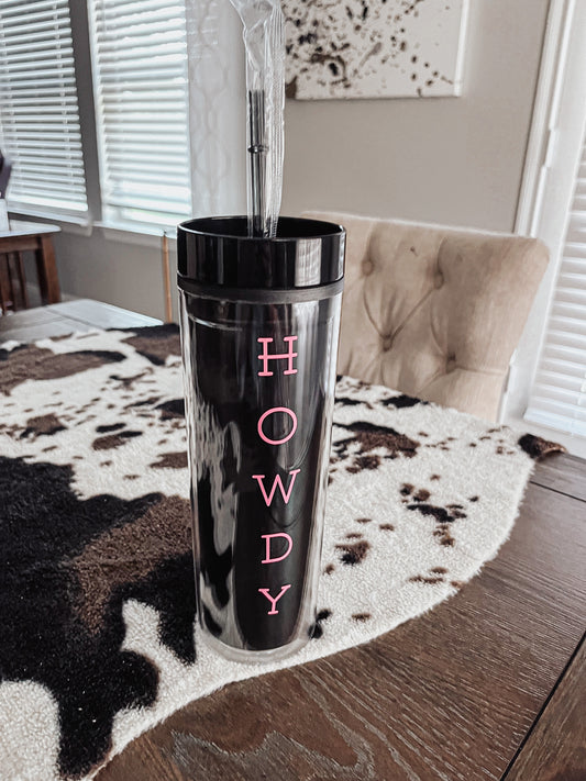 Minimalistic Cowgirl 20oz Tumbler