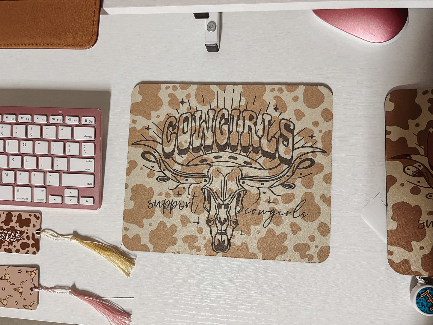 Cowgirls Support Cowgirls Mouse pad