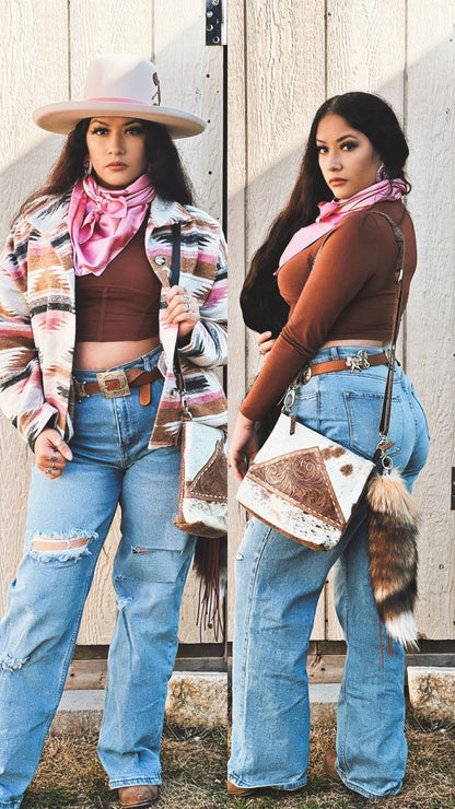 Rodeo Cowgirl Wide Jeans