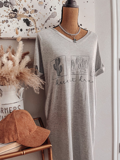 Desert Dream T-shirt Dress