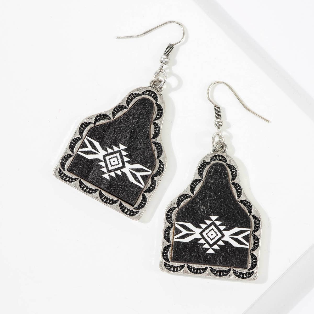 Western Aztec Dangling Earrings