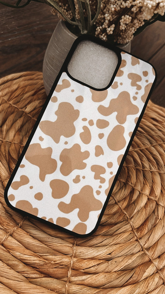 Moo print light brown